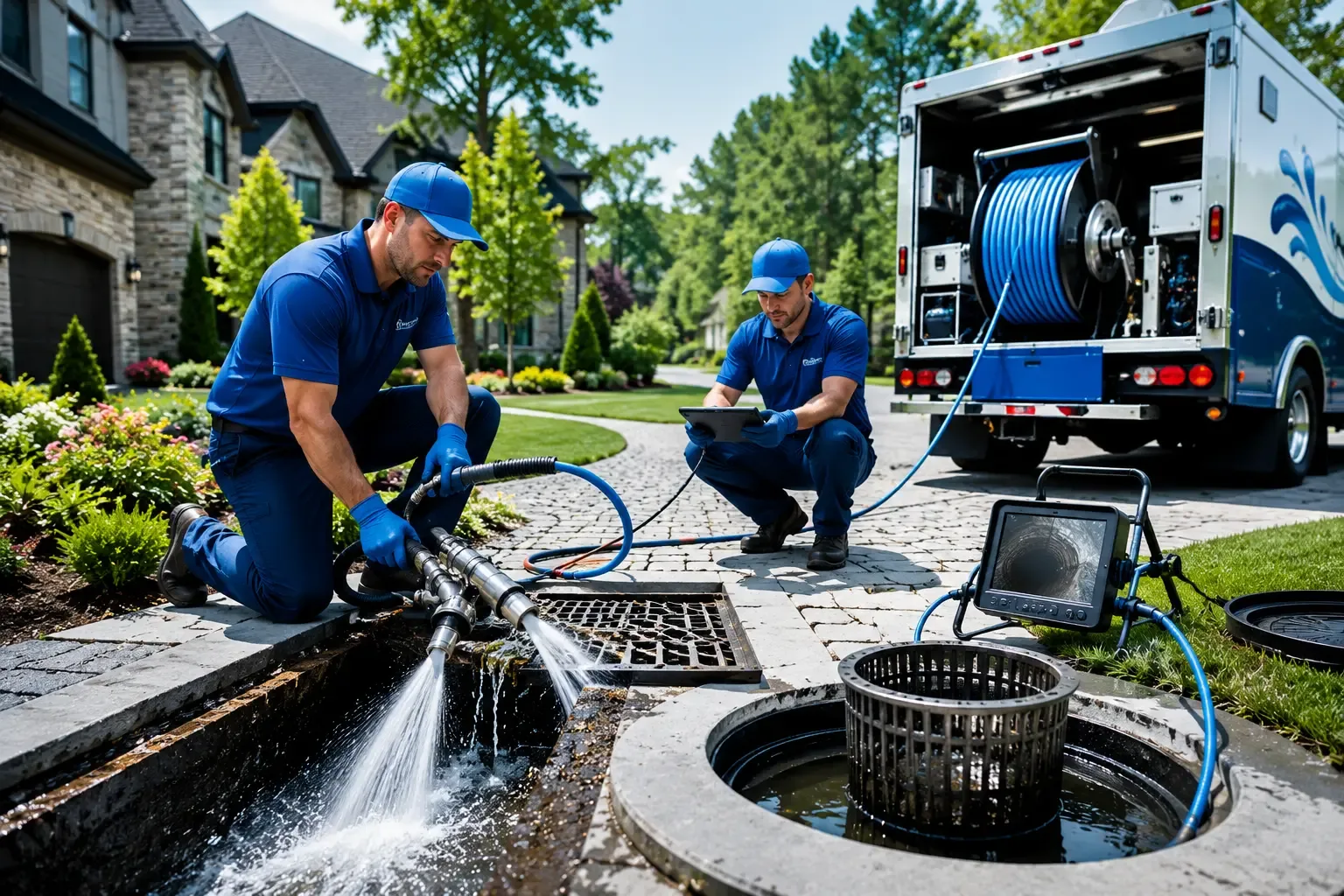 Local outdoor drain cleaning professionals in Bradfordwoods, PA